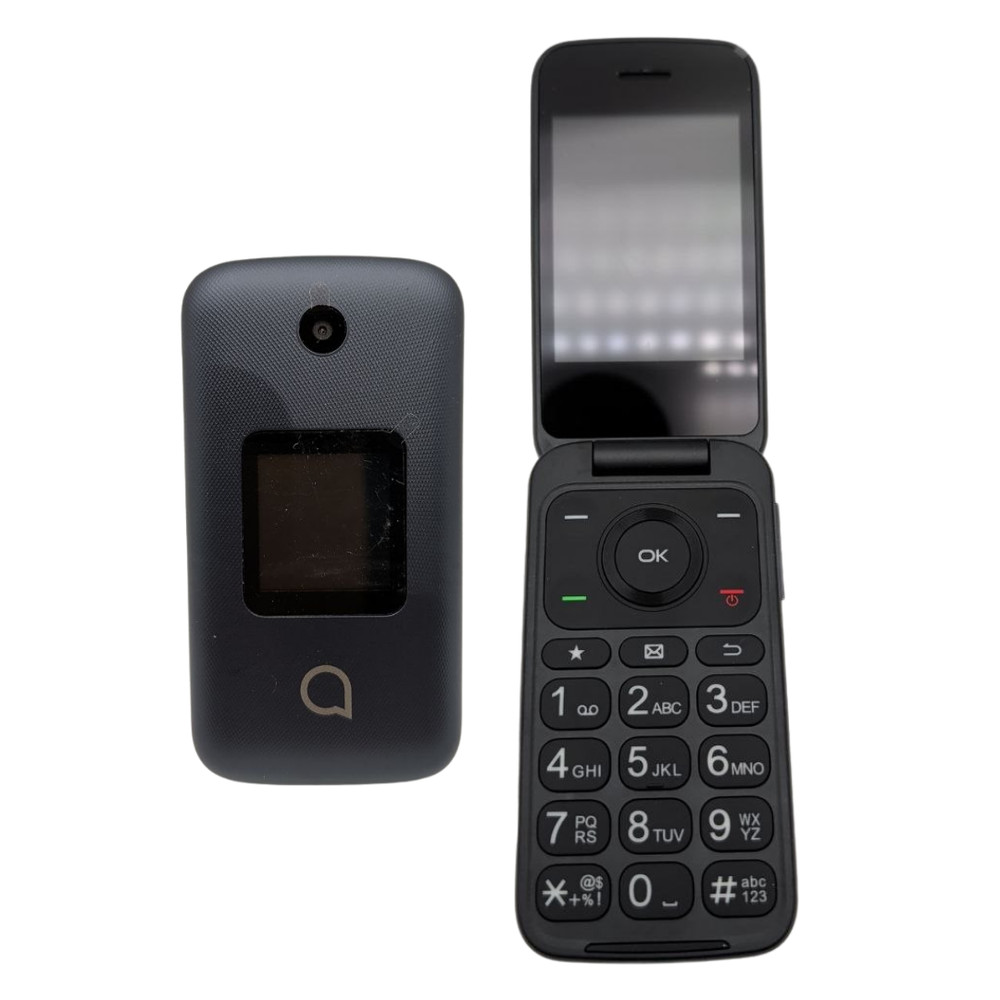 Alcatel Go Flip 3 4056Z Flip Phone 4G LTE 2.8&Prime; Display 4GB 2MP Camera WiFi