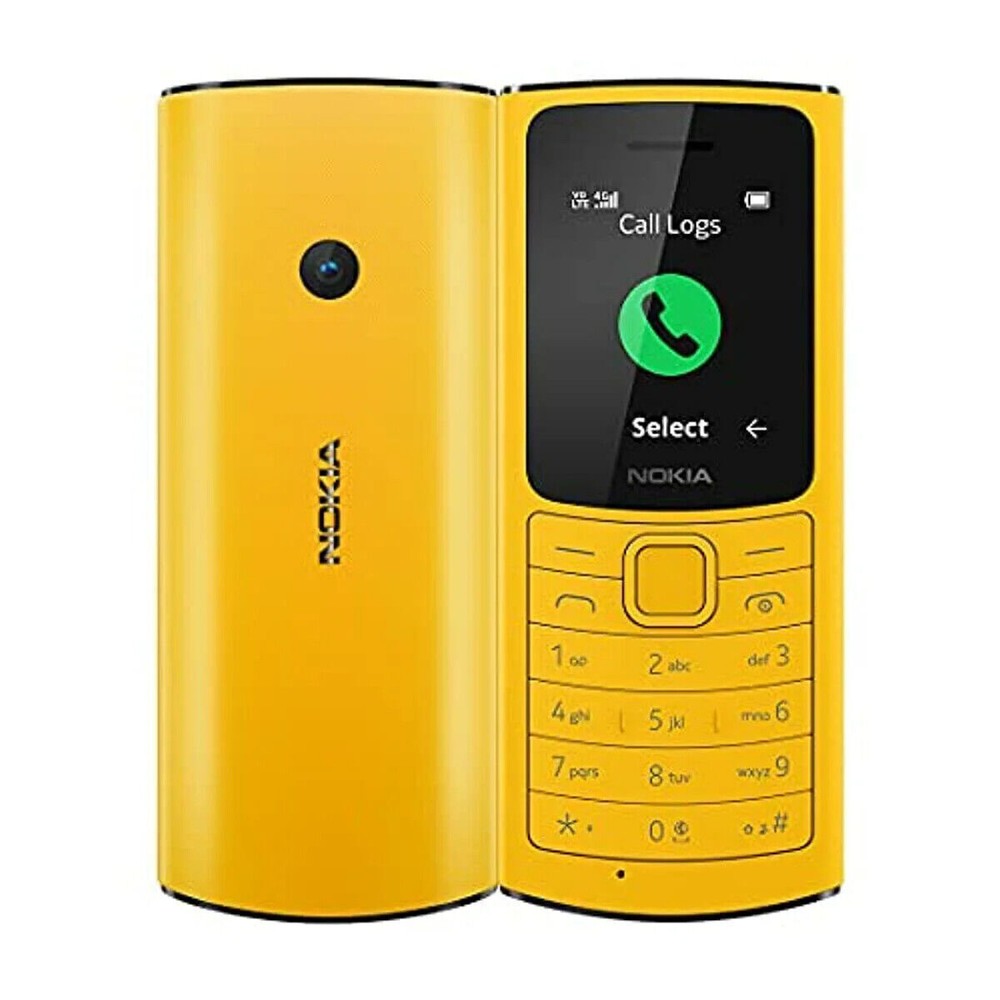 Unlocked Nokia110 1.8Inch Feature Phone with 4G VoLTE Connectivity Up to 32GB SD