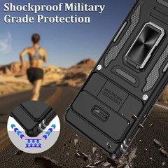 For Google Pixel 7 Pro Case With HD Screen Protector & Military Grade Kickstand