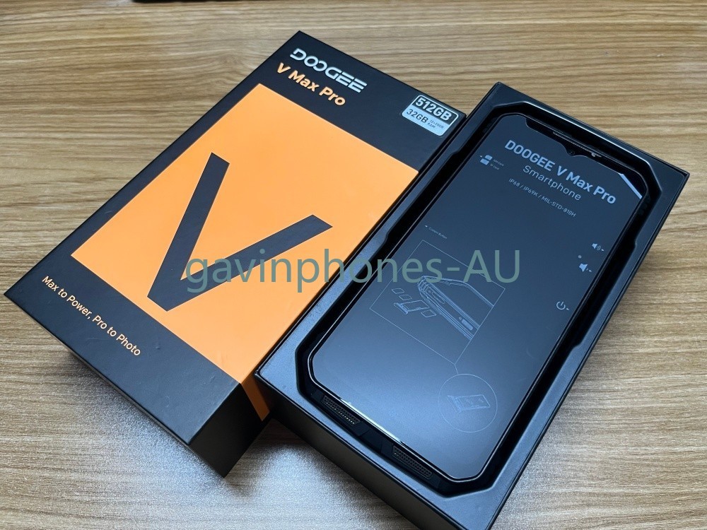 DOOGEE V Max Pro 5G Rugged Smartphone 22000mAh 32GB+512GB Android 14 108MP+20MP