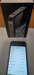 Apple iPhone 4 Black 32GB A1332 MC319LL/A for AT&T In-Box – Excellent Condition