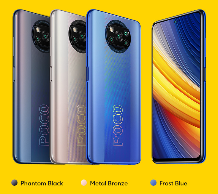 Xiaomi POCO X3 PRO 4G LTE Metal Bronze – 8GB RAM – 256GB ROM – Global Ver NEW