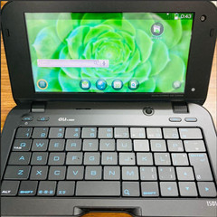 SHARP IS01 SHI01SKX Black Android Smartbook AU KDDI Japan Old Stock