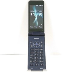 Sharp Aquos Mobile Sh-01J Docomo Blue Black Main Body C20734 Japanese Flip phone