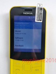 Nokia 8110 4G – 4 GB – Yellow (Unlocked) Slide Banana phone