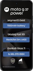 Motorola Moto G37 Power 5G 128GB Unlocked Nautical Blue 7000mAh Battery Rugged