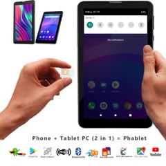 Indigi 4G LTE 7&Prime; Unlocked TabletPhone, QuadCore, 2GB RAM/16GB ROM, 3500mAh