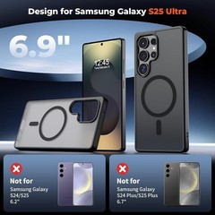 For Samsung Galaxy S25 Ultra 5G Case with Military Grade Shockproof Protector