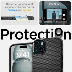 Liquid Air Designed for iPhone 15 Case (2023) – Military-Grade Protection, Matte