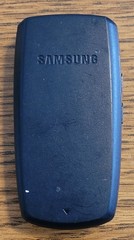 Samsung SGH-A137 – Navy Blue and Black ( AT&T ) Small Cellular GSM Flip Phone