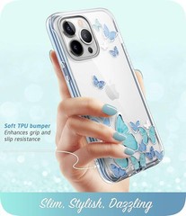 Case & Screen Protector for iPhone 14 Pro Max 6.7 Inch Slim Full-Body Stylish