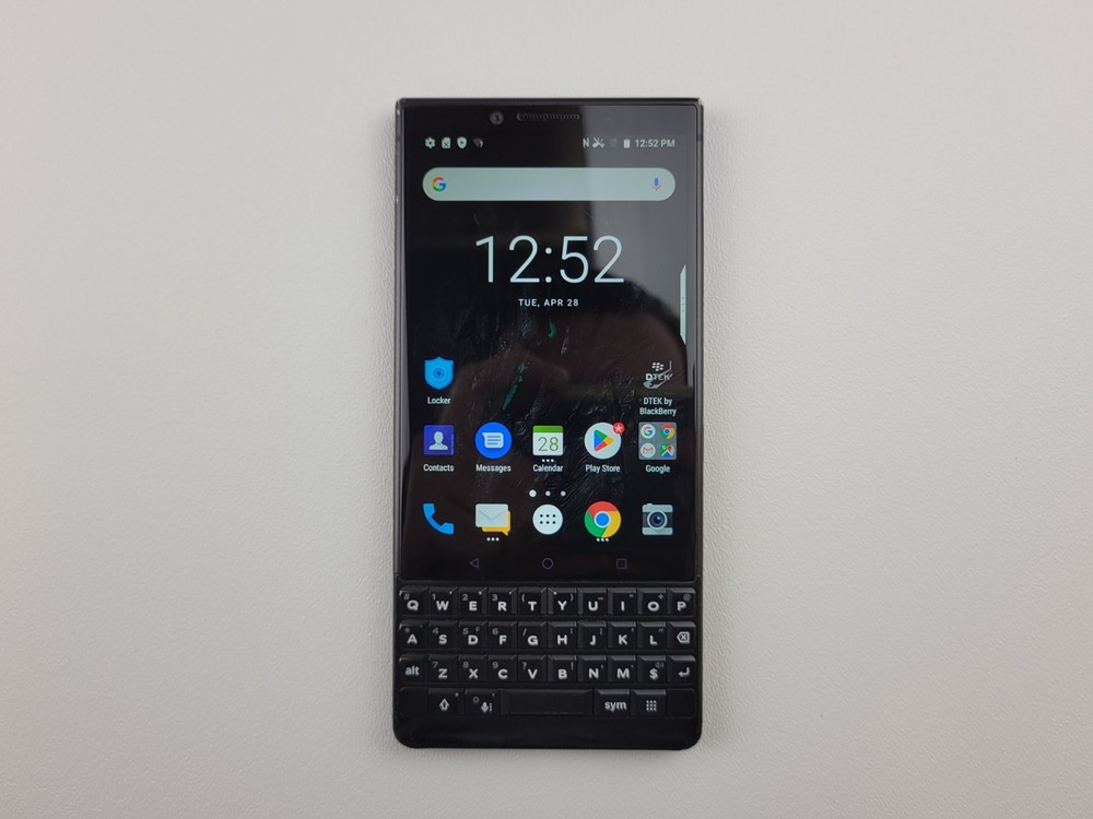 BlackBerry Key2 (BBF100-2) 64GB – Black (GSM Unlocked) – SMALL ISSUE – H7074