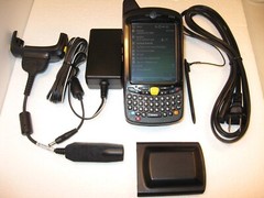 SYMBOL MOTOROLA MC5574-PYCDKQRA9WR CELL PHONE 1D BARCODE SCANNER+CAMERA QWERTY