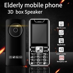 1 Unlocked Senior Cell Phone Big Buttons For Elderly Users 2G