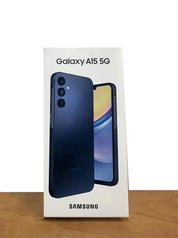 NEW SEALED Samsung Galaxy A15 5G 128GB Factory Unlocked 6.5 » – Blue Black