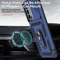 Phone Case for Samsung Galaxy A36 5G/A56 5G with HD Screen Protector & Kickstand
