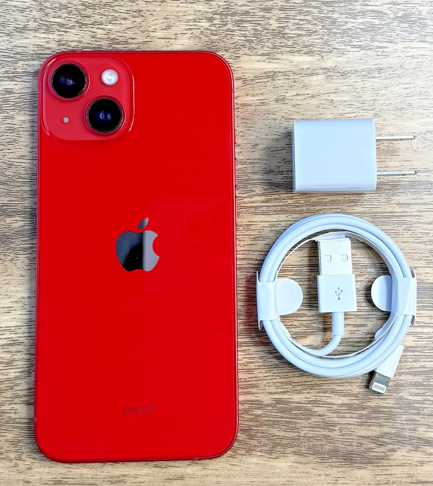 Apple iPhone 14 – Red 128GB – Fully Unlocked – Good Condition