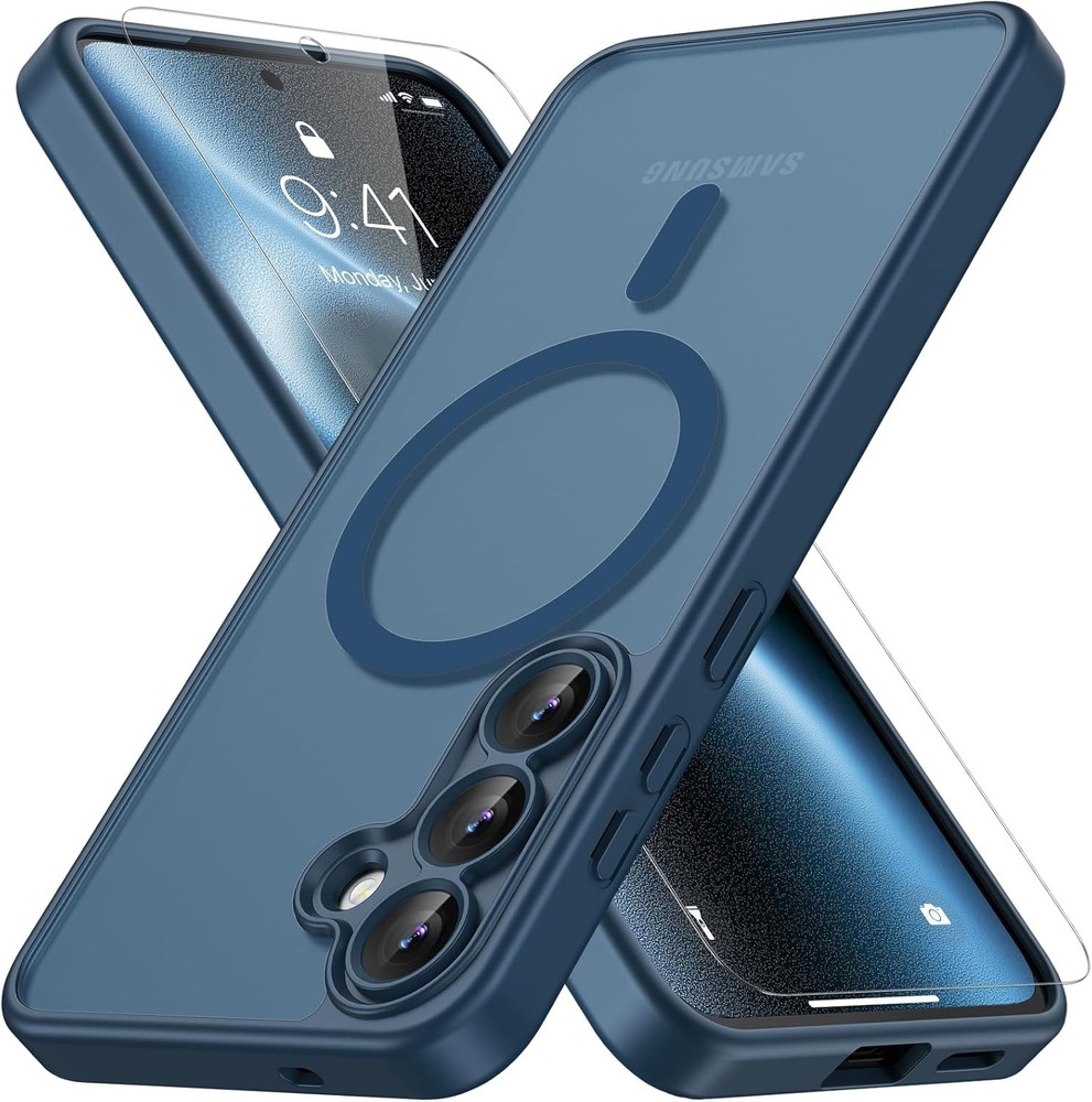 For Samsung Galaxy S25 FE Case w/ Military-Grade Protection, 1x Screen Protector