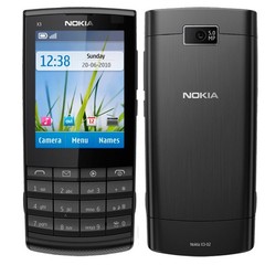 Nokia X3-02 TouchScreen WIFI MP3 5.0MP 2G FM Mobile Phone GSM Unlocked used