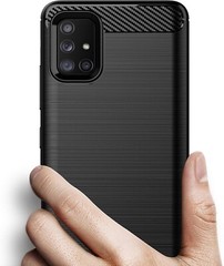 For Galaxy A71 5G Case shock absorbing flexible rubber TPU protective cover