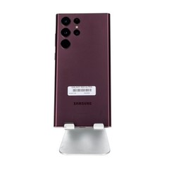 Samsung Galaxy S22 Ultra SM-S908U 256GB Unlocked Burgundy Good Refurbished
