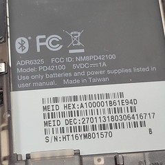 HTC Merge PD42100 QWERTY Slider Android Phone HTC Sense Tested Works READ