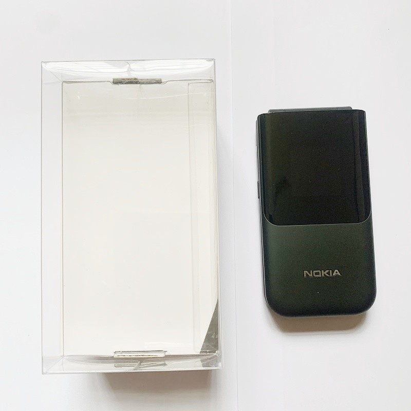 Original Nokia 2720 Flip GSM 4G MicroSDHC Unlocked Black Cellphone