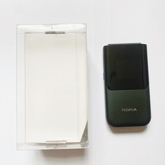 Original Nokia 2720 Flip GSM 4G MicroSDHC Unlocked Black Cellphone