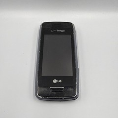 LG Env Touch VX11000 Cellular Keyboard Phone Black and Silver, Verizon