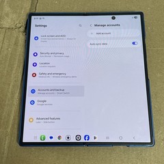 Samsung Galaxy Z Fold 7 256GB Blue SM-F966U (Spectrum) Works. Please Read