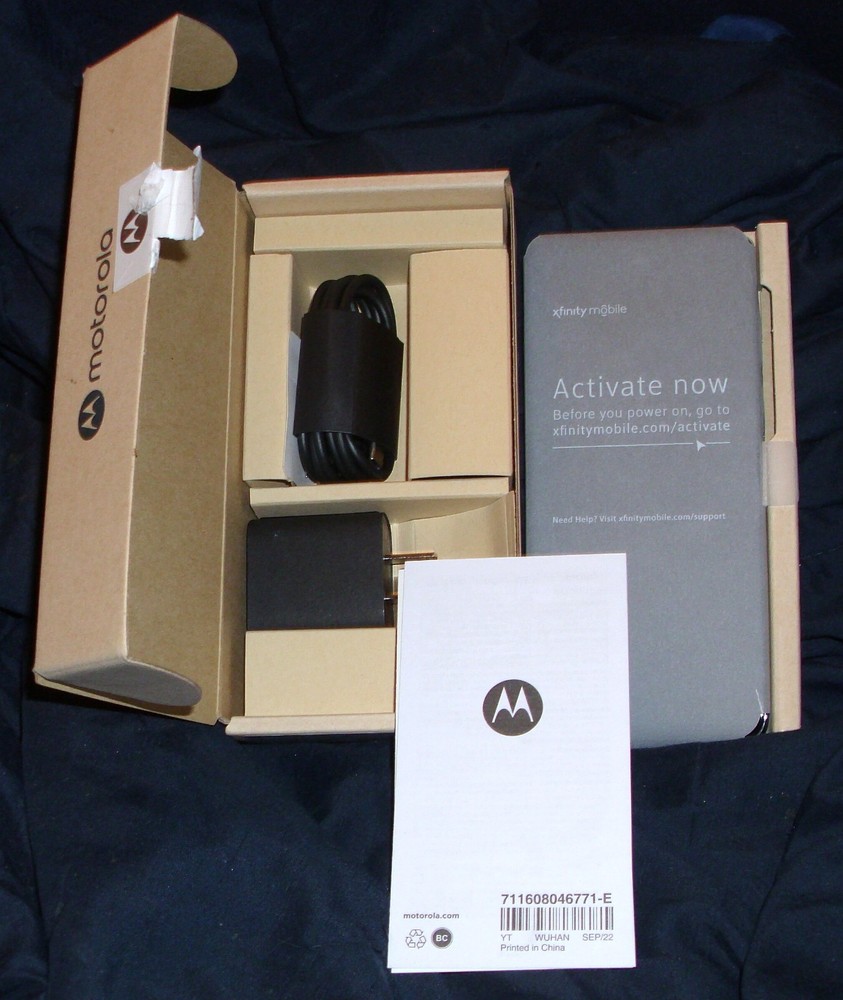 MOTOROLA MOTO G POWER 5G – 2023 128GB COLOR MINERAL BLACK BRAND NEW IN BOX