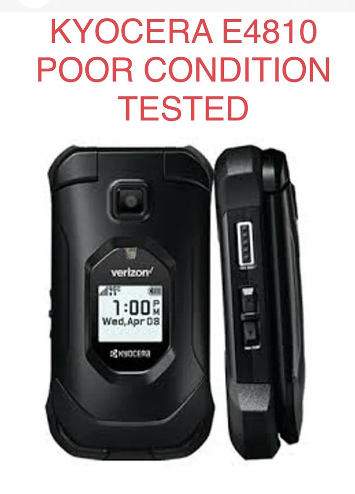 Kyocera DuraXV Extreme E4810 Verizon Wireless LTE 16gb Rugged C ConditionStock