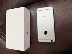 Apple iPhone 6 64GB Silver Original Box Great condition
