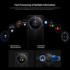 FOSSiBOT F109 5G Rugged Phone Dual Screen Android Adventure IP68 Mobile Unlocked