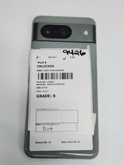 DEFECTIVE – Google Pixel 8 – 128GB – Hazel – Unlocked – G9BQD – 9426