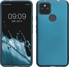 Case for Google Pixel 4a 5G – Soft Slim Metallic TPU Silicone Cover – Caribbean