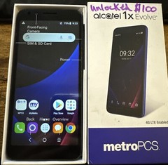 Alcatel 1X – 16 GB – Blue (no Metro Or T-Mobile)