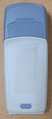 Nokia Shorty 2115i – Blue and White ( Virgin Mobile ) Very Rare Cellular Phone
