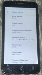 Alcatel Tetra, 5041C, 16GB, AT&T, 4G-LTE, Android, Reset, Prepaid, Mint, 👀 Pic
