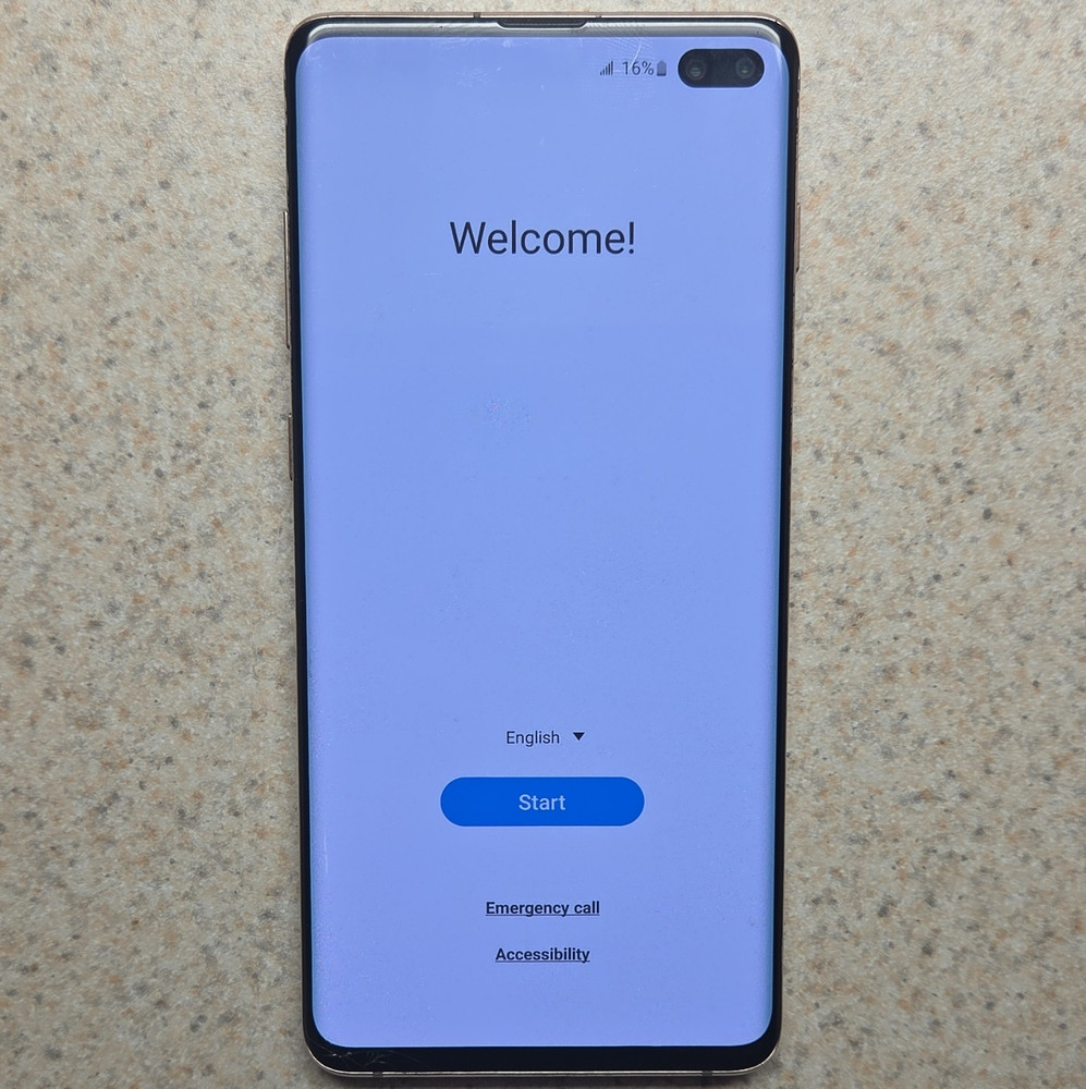 Samsung Galaxy S10+ 512GB White Octa Core Android 16MP Smartphone Used