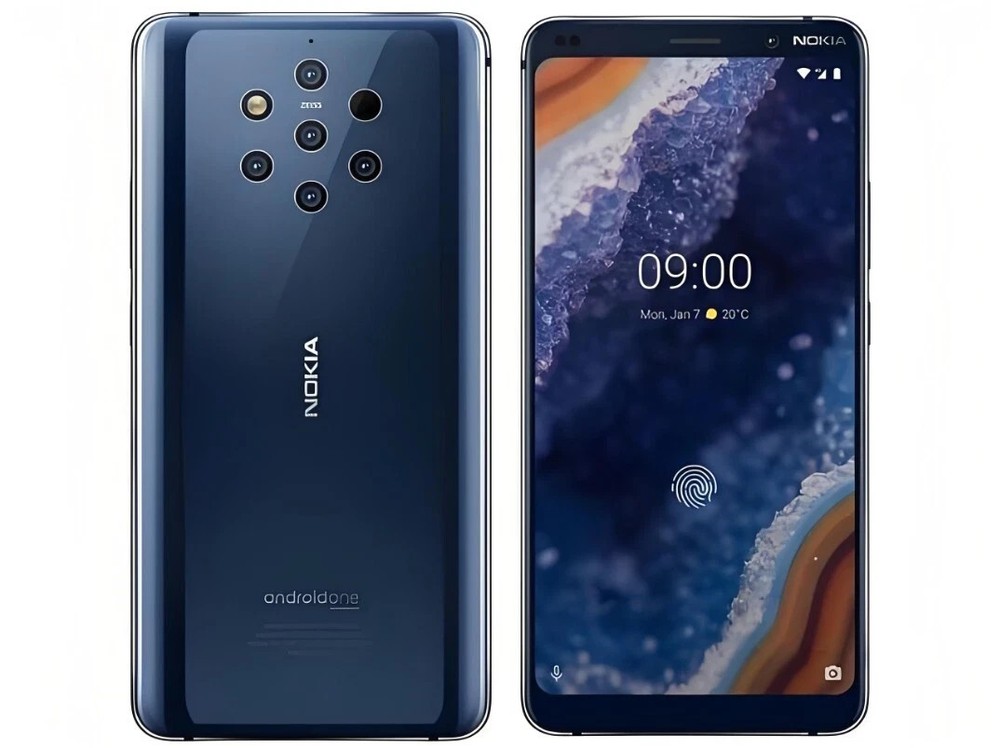Nokia 9 Pureview 128GB Blue Dual SIM Unlocked Android Smartphone