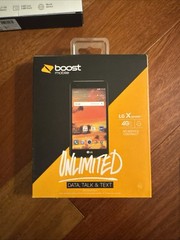 LG X Power LS755 16GB Black Boost Mobile Locked New Sealed