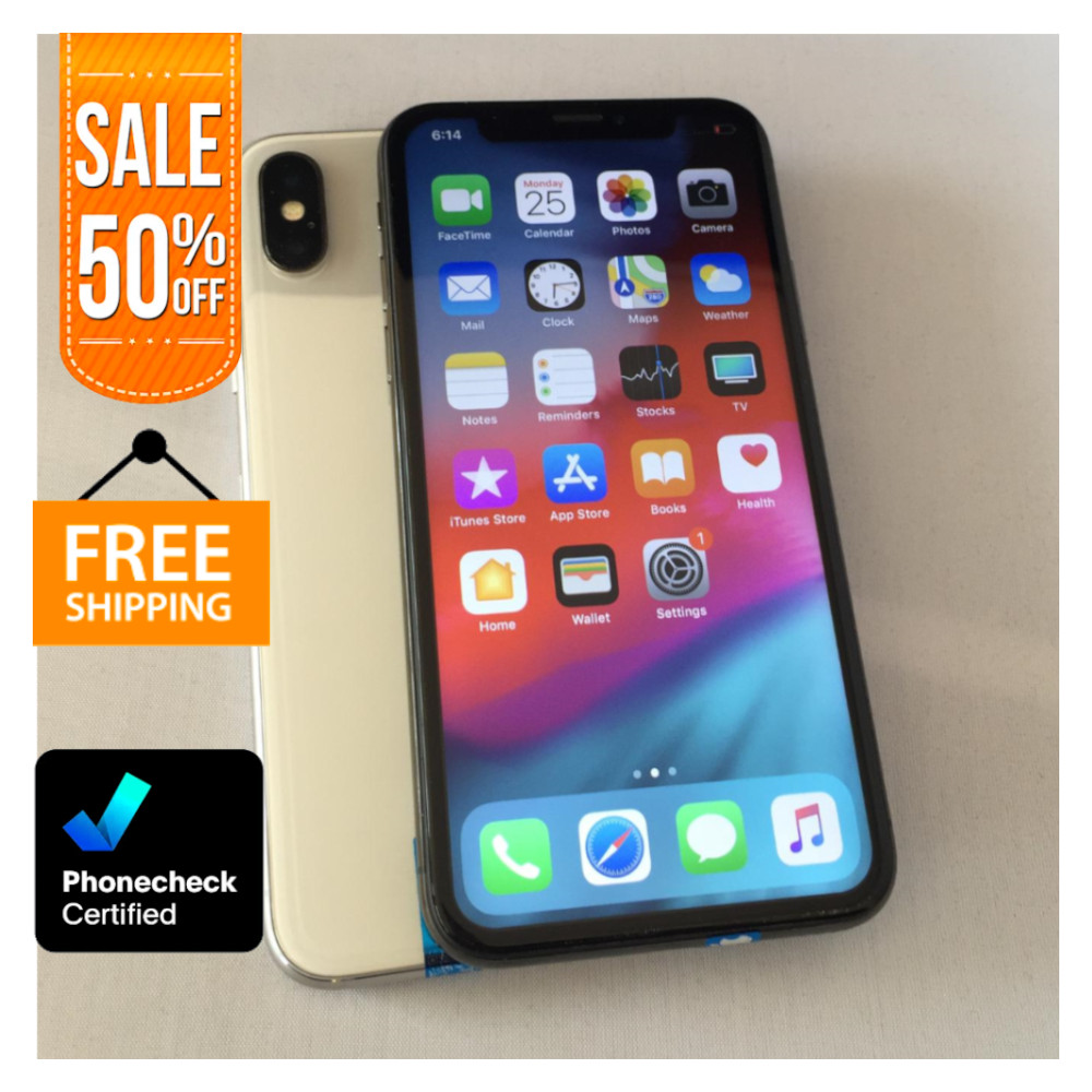 Apple iPhone X Unlocked Verizon Att TMobile 64GB 256GB Pristine Screen 5.85&Prime;