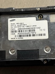 Samsung Intercept SPH-M910 Virgin Mobile Android QWERTY Slider Parts Only Used