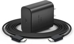 45W Wall Adapter Fast Power Charger 6FT Charging Cable For Samsung Galaxy S23 +