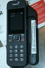 Inmarsat IsatPhone2 2.1 Satellite SAT Phone Box & Accessories MINT Text Email