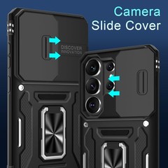 for Samsung Galaxy S26 Ultra Case with Slide Camera Cover & 1x Screen Protector