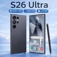 Smartphone Android S26 Ultra 5G Global Unlocked New 6.8&Prime; Cellphone Dual SIM