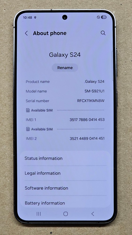 Samsung Galaxy S24 Onyx Black 128GB Unlocked
