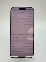 Apple iPhone 17 Pro 256GB Silver Unlocked – Used A